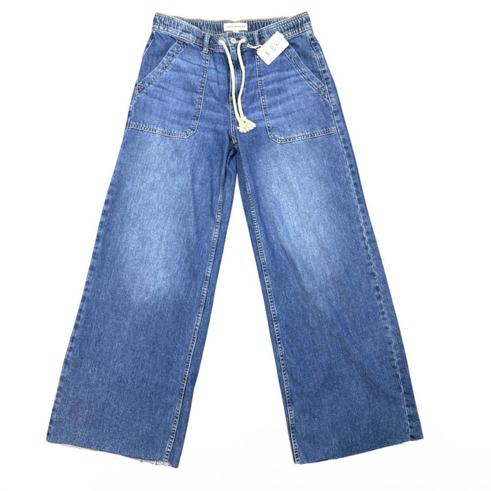 Lucky Brand Blue Wide Leg Flare Jeans - Picture 5 of 15